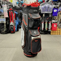 Used Taylormade PRO Men's Cart Bag White/Black/Red