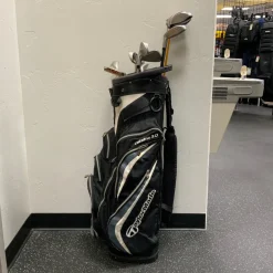 Used Taylormade R7/ROSSA MARANELLO/CLEVELAND LAUNCHER Mens Package Set RH Black 11 Piece