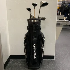 Used Taylormade R7/ROSSA MARANELLO/CLEVELAND LAUNCHER Mens Package Set RH Black 11 Piece
