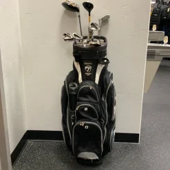 Used Taylormade R7/ROSSA MARANELLO/CLEVELAND LAUNCHER Mens Package Set RH Black 11 Piece