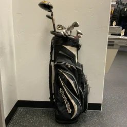 Used Taylormade R7/ROSSA MARANELLO/CLEVELAND LAUNCHER Mens Package Set RH Black 11 Piece