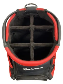 Used Taylormade STEALTH Mens Cart Bag Red