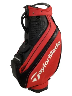 Used Taylormade STEALTH Mens Cart Bag Red