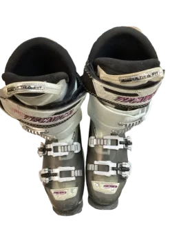 Used Tecnica CRUSH INFERNO Womens DH Ski Boot White 245 MP - M06.5 - W07.5