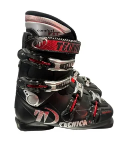Used Tecnica ENTRYX 4 Mens DH Ski Boot Black 275 MP - M09.5 - W10.5