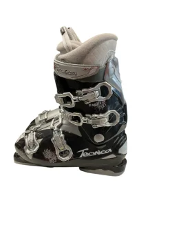 Used Tecnica ESPRIT 8 SZ 26.0 Womens DH Ski Boot Black 260 MP - M08 - W09