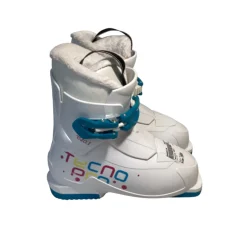 Used Tecnica G40.1 Girls DH Ski Boot White 190 MP - Y12