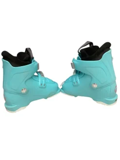 Used Tecnica JT2 PEARL Girls DH Ski Boot Carolina Blue 195 MP - Y13