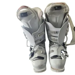 Used Tecnica MACH1 LV WMNS SZ23.5 SKI BOOTS Womens DH Ski Boot White 235 MP - J05.5 - W06.5