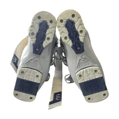 Used Tecnica MACH1 LV WMNS SZ23.5 SKI BOOTS Womens DH Ski Boot White 235 MP - J05.5 - W06.5
