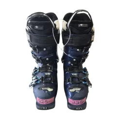 Used Tecnica MACH 1 MV105 BOOTS 22.5MP Womens DH Ski Boot Navy Blue 225 MP - J04.5 - W5.5