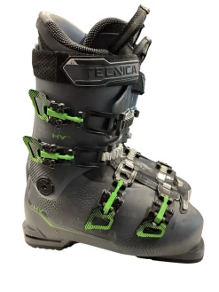 Used Tecnica MACH SPORT HV SZ 25.5 Mens DH Ski Boot Grey 255 MP - M07.5 - W08.5