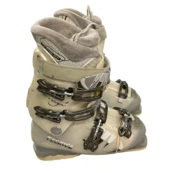 Used Tecnica MEGA 8+ Womens DH Ski Boot White 255 MP - M07.5 - W08.5