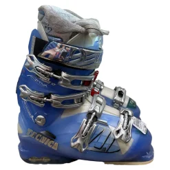 Used Tecnica 10MODO ATTIVA Womens DH Ski Boot Royal Blue 245 MP - M06.5 - W07.5