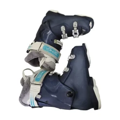 Used Tecnica 85 TEN.2 WMNS SKI BOOTS Womens DH Ski Boot Navy Blue 255 MP - M07.5 - W08.5