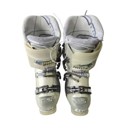 Used Tecnica VIVA PHOENIX SERIES MAX 10 SKI BOOTS Womens DH Ski Boot Tan 255 MP - M07.5 - W08.5
