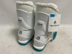 Used Tecno Pro G40.1 Girls DH Ski Boot White 225 MP - J04.5 - W5.5