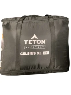 Used TETON EVERYDAY CELCIUS 0F Sleeping Bag Red Senior