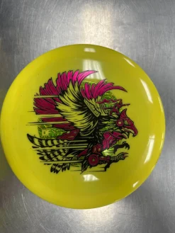 Used Thought Space Athletics AURA ANIMUS Disc Golf Driver Yellow