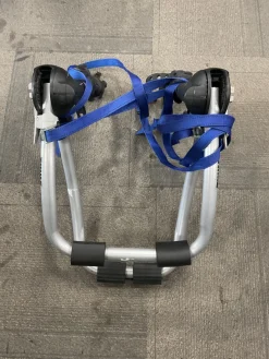 Used Thule 2 BIKE TRUNK RACK Rear Mount Carrier Grey