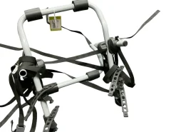 Used Thule CAR double BIKE CARRIER Rear Mount Carrier Silver