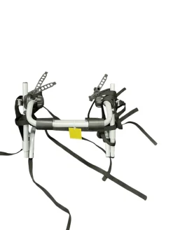 Used Thule CAR double BIKE CARRIER Rear Mount Carrier Silver