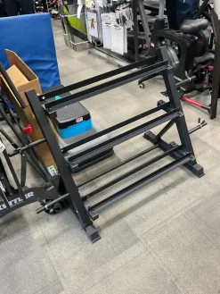 Used 3 TIER DUMBBELL RACK Weight Stand