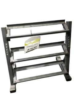Used 3 TIER DUMBBELL STAND Weight Stand