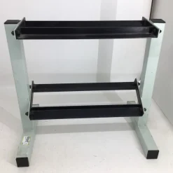 Used 2 TIER DUMBELL RACK Weight Stand