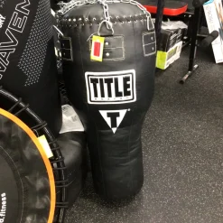 Used Title Boxing BIG BANG HEAVY BAG 50LB Boxing Heavy Bag Black 50 lb