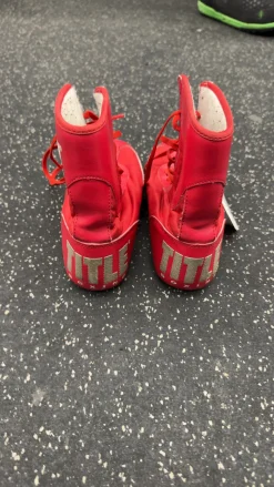 Used Title Boxing Shoes Red Senior 5