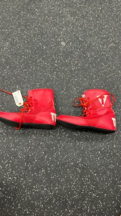 Used Title Boxing Shoes Red Senior 5