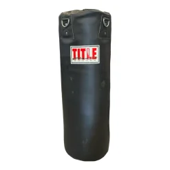 Used Title CLASSIC Boxing Heavy Bag Black 100 lb