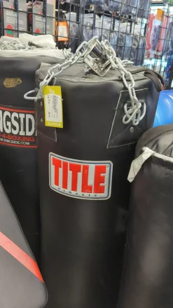 Used Title HEAVY BAG Boxing Heavy Bag Black 70 lb