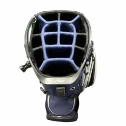 Used Titleist 14 SLOT CART BAG Mens Cart Bag Navy Blue