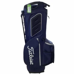 Used Titleist 14 SLOT CART BAG Mens Cart Bag Navy Blue