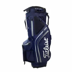 Used Titleist 14 SLOT CART BAG Mens Cart Bag Navy Blue