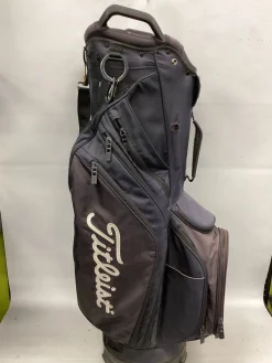 Used Titleist 14 SLOT CART BAG Mens Cart Bag Navy Blue