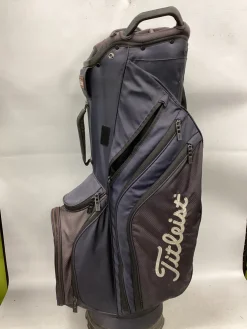 Used Titleist 14 SLOT CART BAG Mens Cart Bag Navy Blue