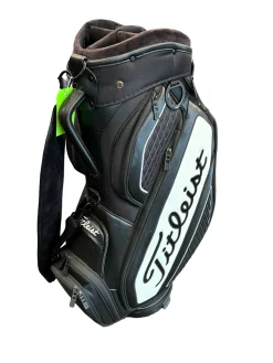 Used Titleist 6 WAY CART BAG Mens Cart Bag Black