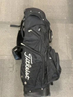 Used Titleist 14 WAY CART BAG Mens Cart Bag Black
