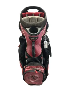 Used Titleist 14 WAY SCC Mens Cart Bag Red