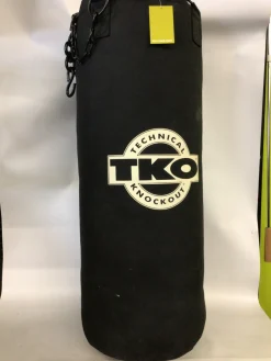 Used TKO TKO 50LB HEAVY BAG Boxing Heavy Bag Black 50 lb