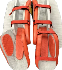 Used TK SHIN GUARDS FH Shin Guards Orange 18"