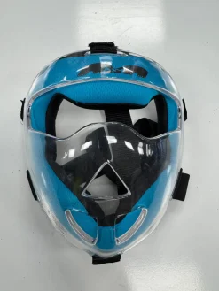 Used TK TK3 PLAYERS MASK FH Facial Protection Teal Senior