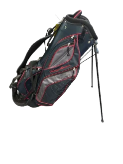 Used Tommy Armour BAG Mens Stand Bag Black/Navy/Red