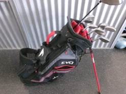Used Tommy Armour EVO Mens Package Set RH Red 9 Piece