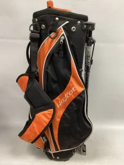 Used Tommy Armour TEEN STAND BAG Jr Stand Bag Black And Orange