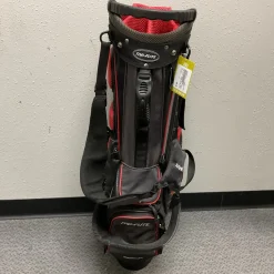 Used Top Flite GAMER Mens Stand Bag Black And Red