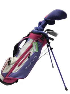 Used Top Flite Jr Girls Package Set RH Pink/Purple 6 Piece